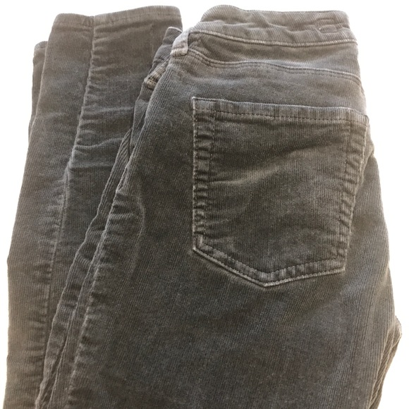 Melville Corduroy Olive Colored Jeans - Picture 1 of 2